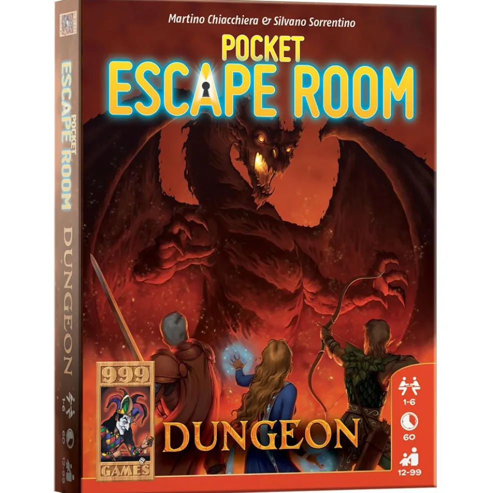 999 Games Pocket Escape Room: Dungeon kaartspel