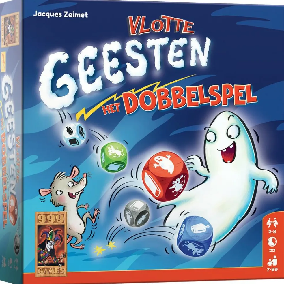 999 Games Vlotte Geesten dobbelspel