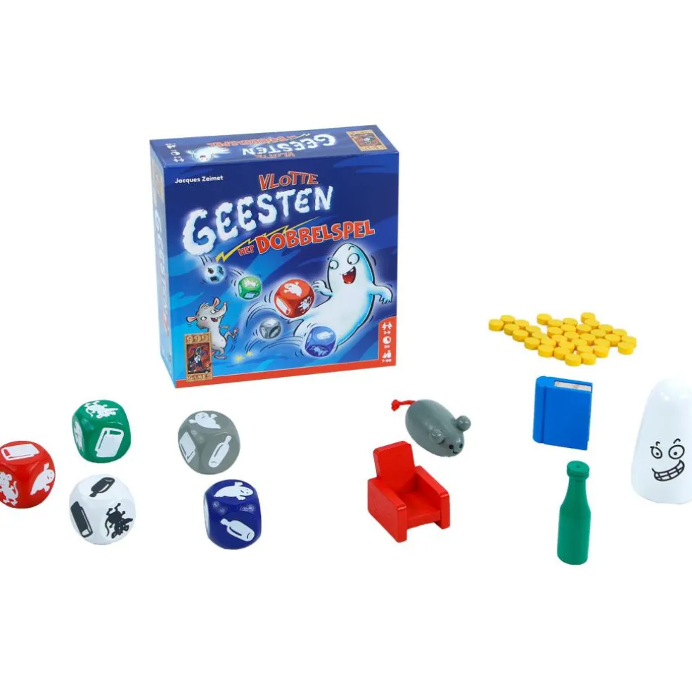 999 Games Vlotte Geesten dobbelspel