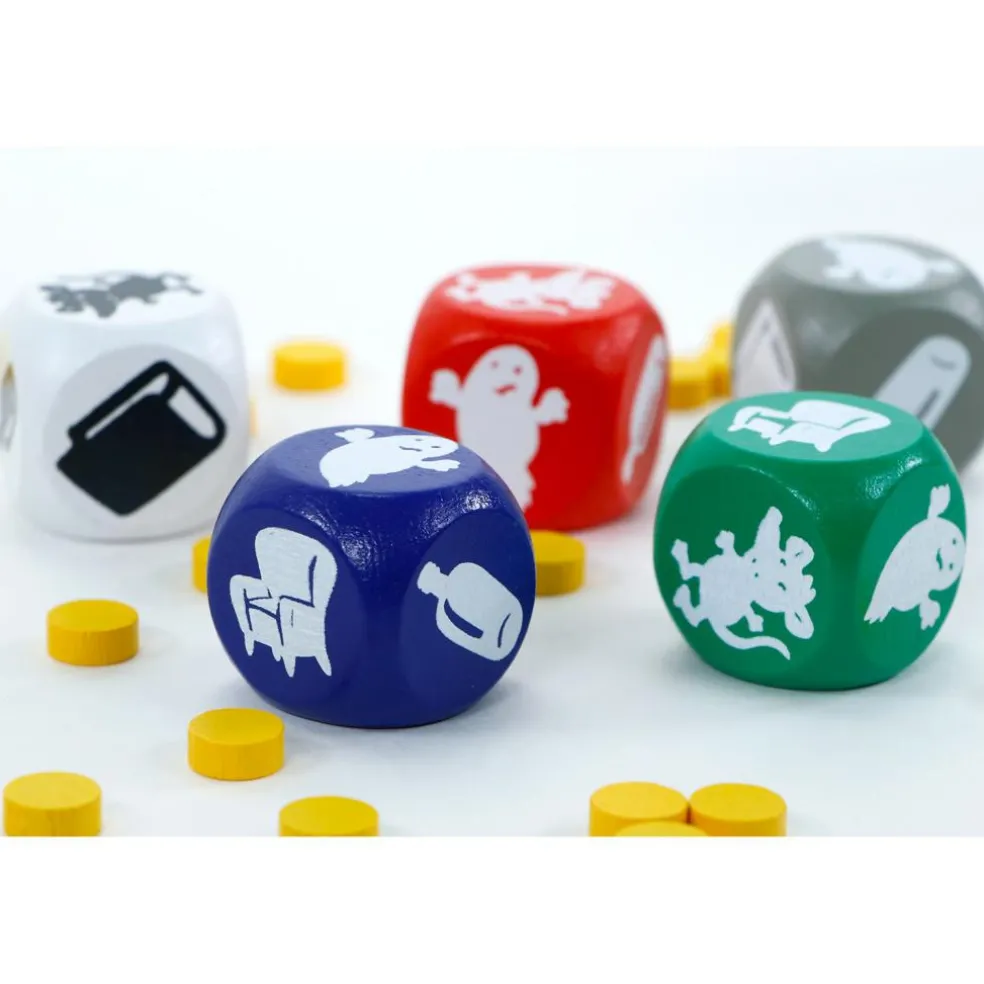 999 Games Vlotte Geesten dobbelspel