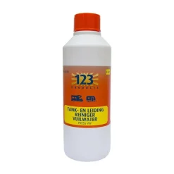 123 Products  Press vuilwatertank en -leiding reiniger 500 ml