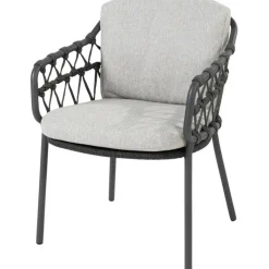 4 Seasons Outdoor Calpi dining tuinstoel anthracite zwart
