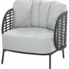 4 Seasons Outdoor  Fabrice loungestoel anthracite