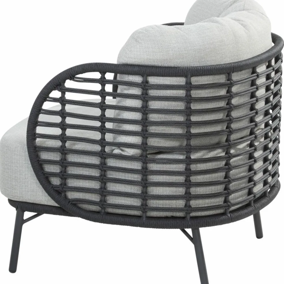 4 Seasons Outdoor Fabrice loungestoel anthracite