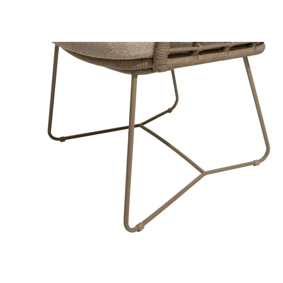 4 Seasons Outdoor Fabrice dining tuinstoel latte