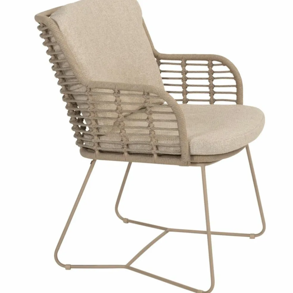 4 Seasons Outdoor Fabrice dining tuinstoel latte