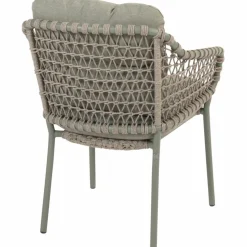 4 Seasons Outdoor  Jura dining tuinstoel latte olive