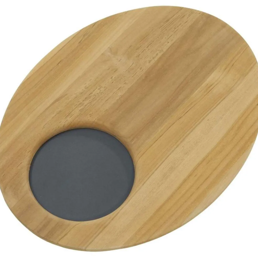 4 Seasons Outdoor Rubens dienblad teak anthracite