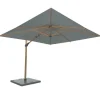 4 Seasons Outdoor  Siesta Premium parasol 300 x 300 charcoal wood