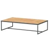 4 Seasons Outdoor  Strada salontafel 120 x 70 teak black