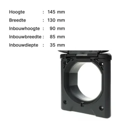 ABL Invoerdoos zwart