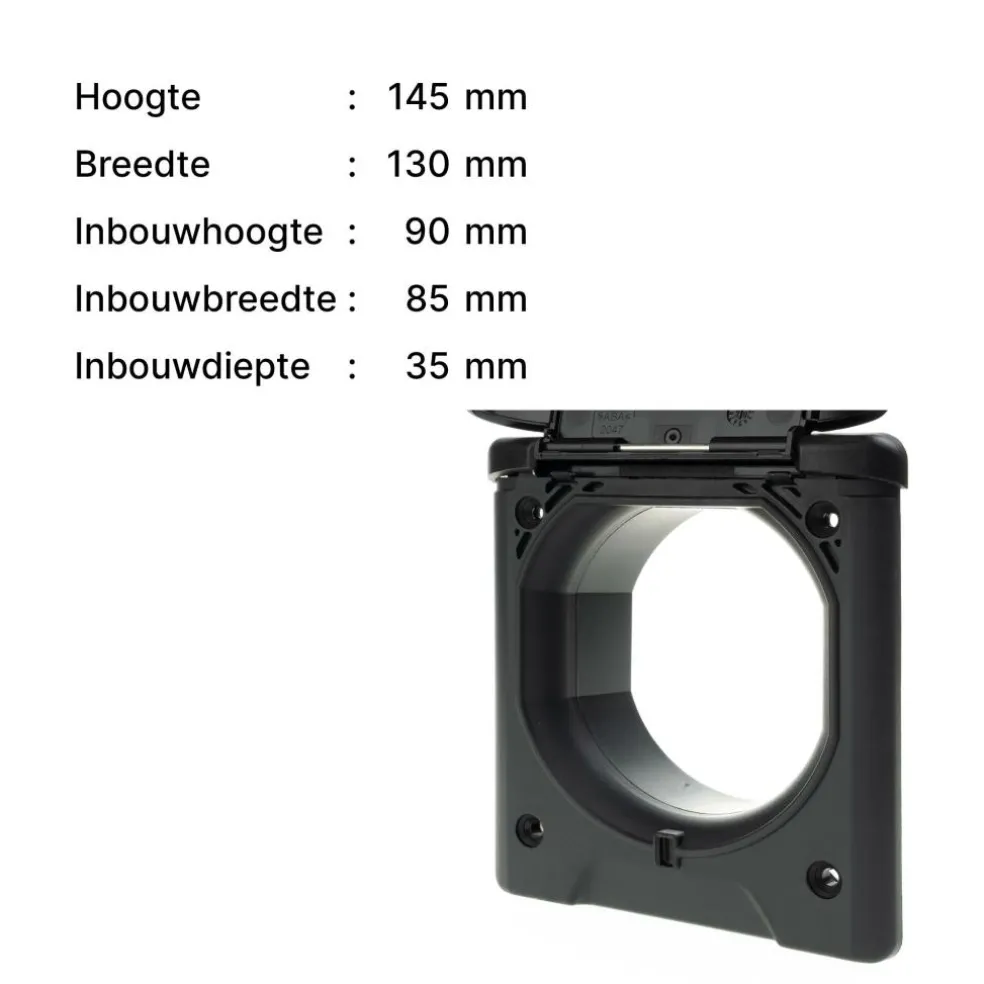 ABL Invoerdoos zwart