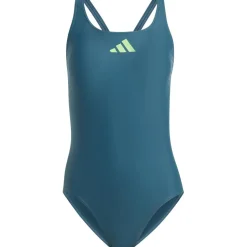 Adidas 3 Bar Logo badpak dames arctic night lucid lime