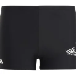 Adidas 3 Bar Logo zwemboxer junior black white