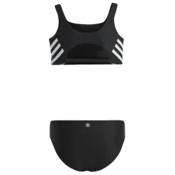 Adidas 3 Stripes bikini junior black white
