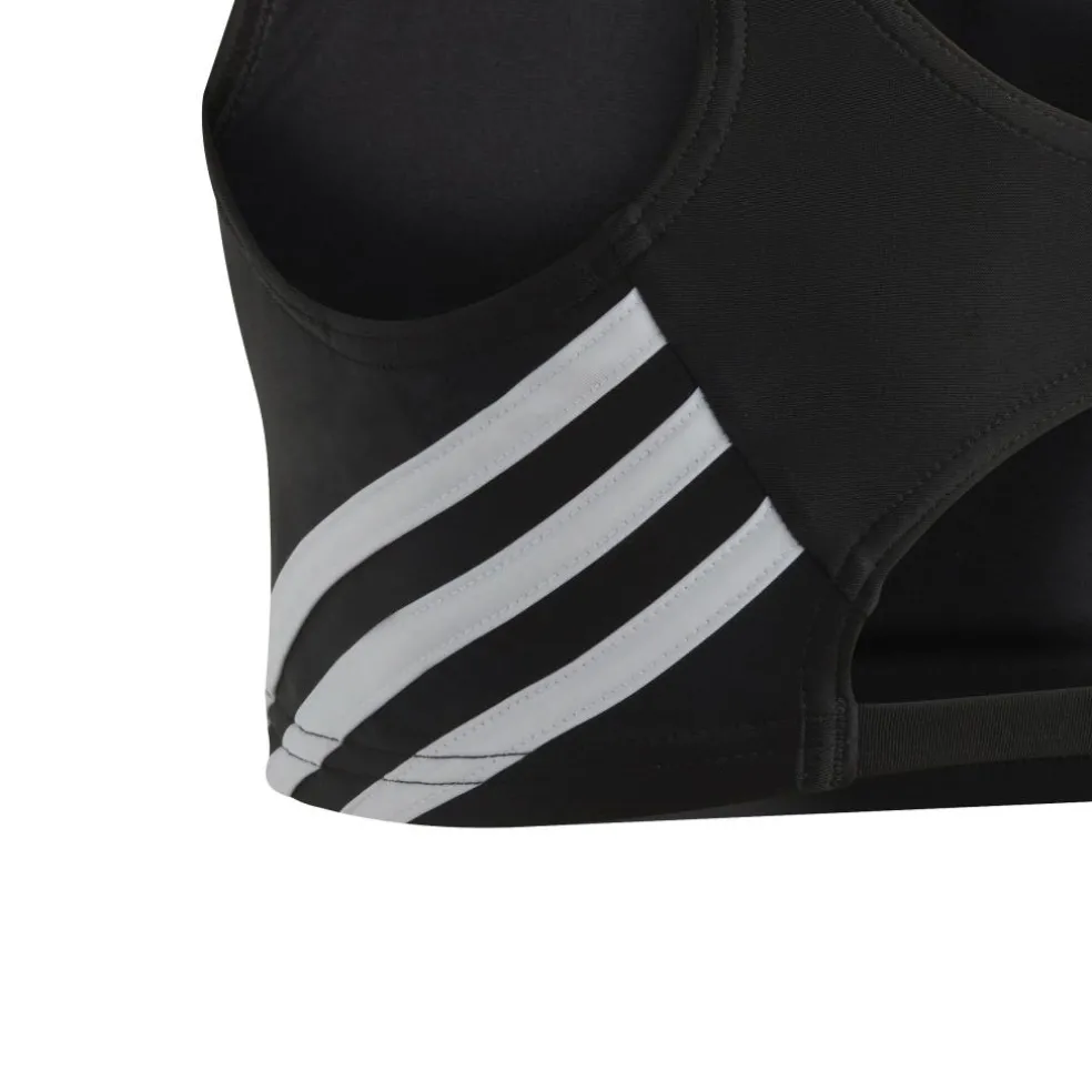 Adidas 3 Stripes bikini junior black white