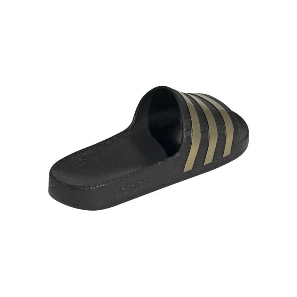 Adidas Adilette Aqua slippers core black gold metallic