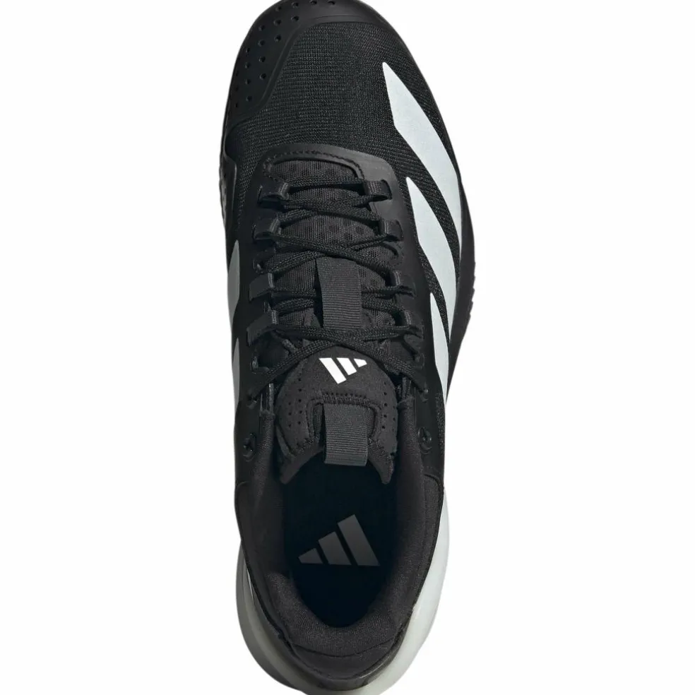 Adidas Adizero Cybersonic 2 Clay tennisschoenen heren core black zero metalic carbon