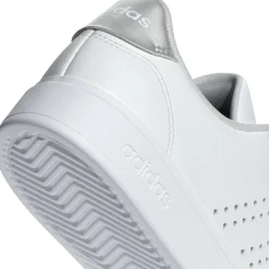 Adidas Advantage 2.0 schoenen dames cloud white grey two silver metallic