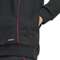 Adidas Ajax Tiro 24 hoodie heren black white bold red