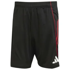 Adidas Ajax Tiro 25 voetbalbroekje heren black white bold red