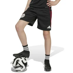 Adidas Ajax Tiro 25 voetbalbroekje junior black white bold red