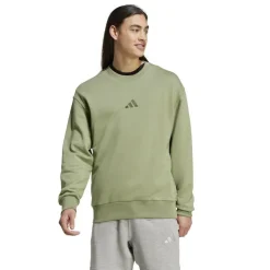 Adidas ALL SZN French Terry Crew sweater heren tent green