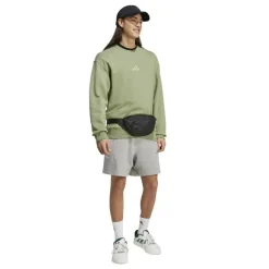 Adidas ALL SZN French Terry Crew sweater heren tent green