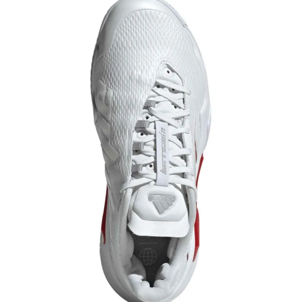 Adidas Barricade tennisschoenen dames white red