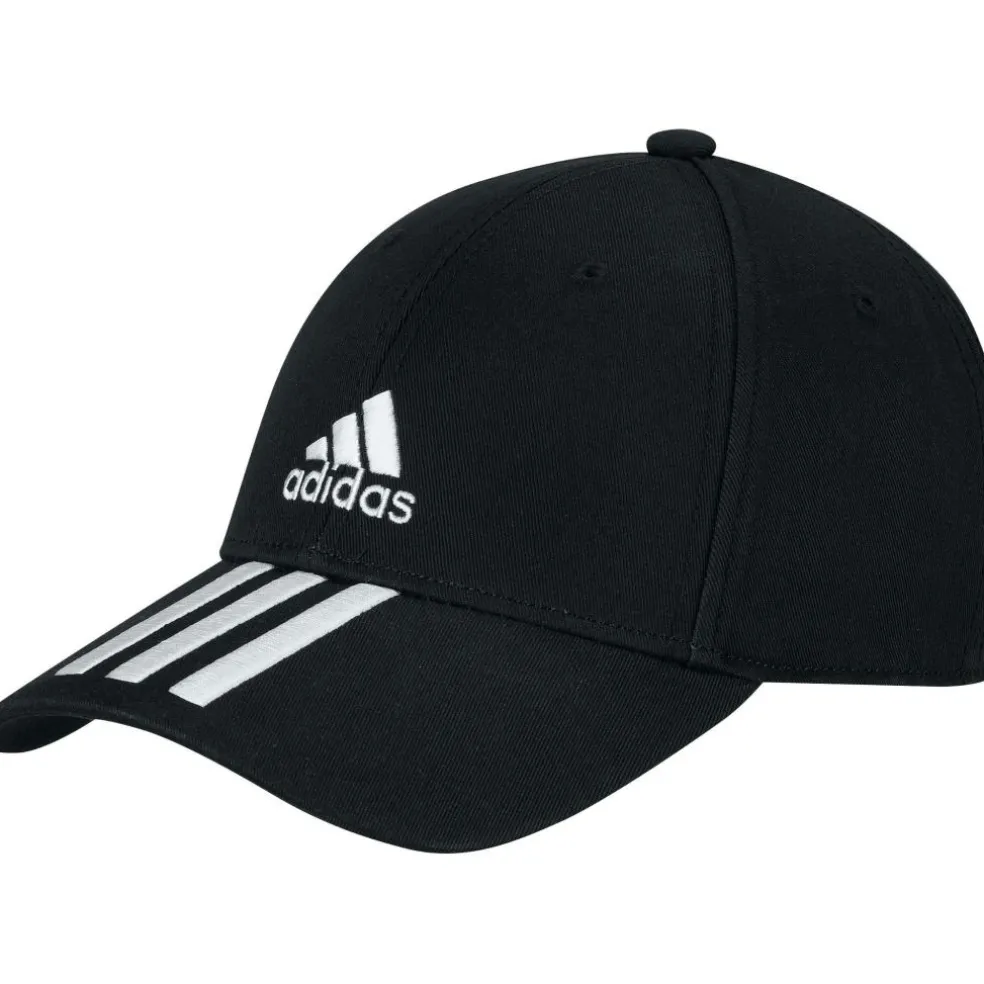 Adidas Baseball 3-Stripes Twill tennispet black - L