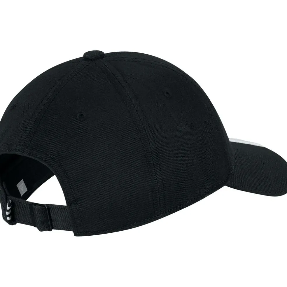 Adidas Baseball 3-Stripes Twill tennispet black - L