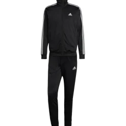 Adidas Basic 3-Stripes Tricot trainingspak heren black
