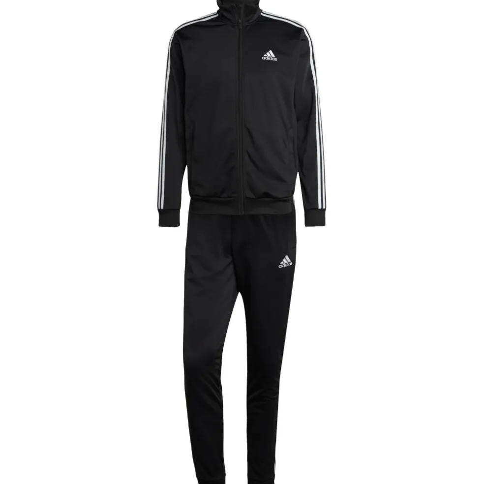 Adidas Basic 3-Stripes Tricot trainingspak heren black