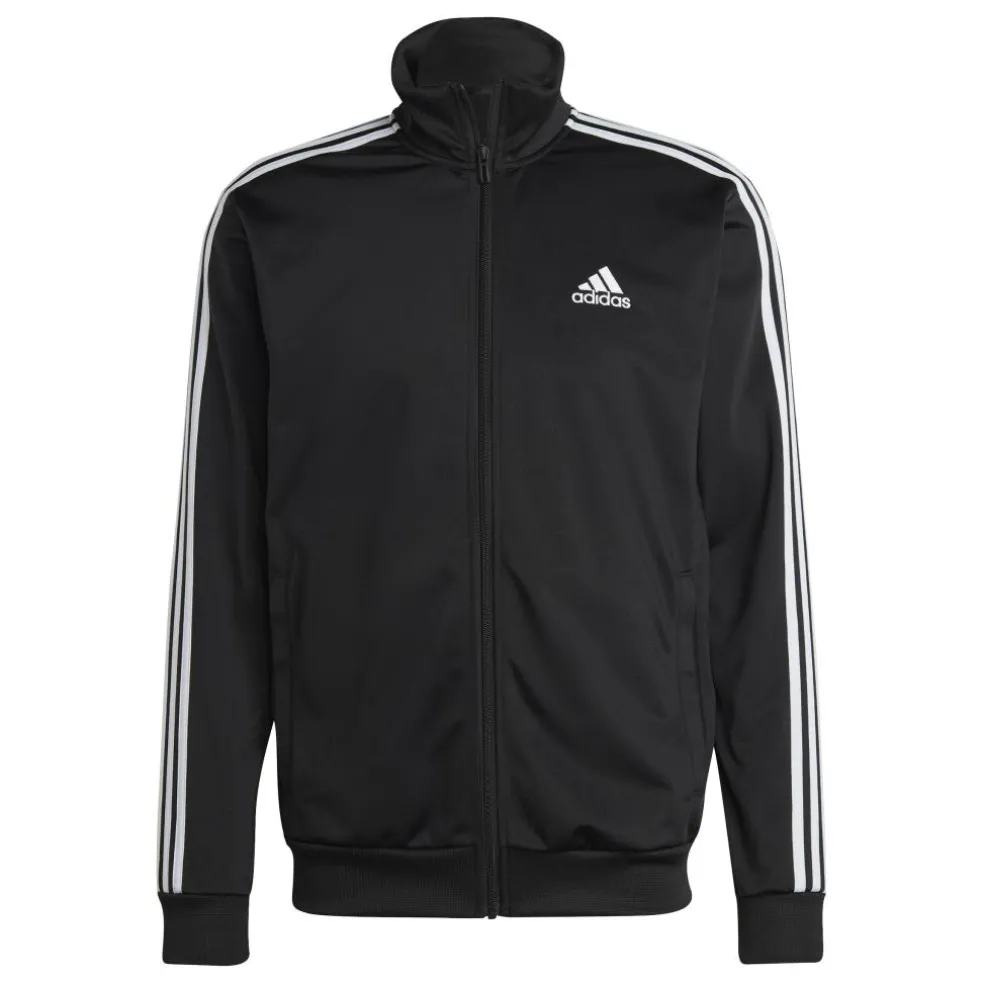 Adidas Basic 3-Stripes Tricot trainingspak heren black
