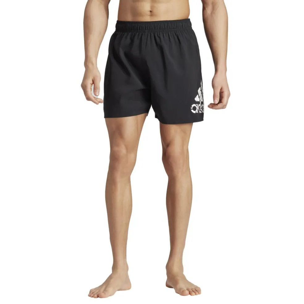 Adidas Big Logo CLX zwembroek heren black white