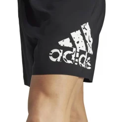 Adidas Big Logo CLX zwembroek heren black white