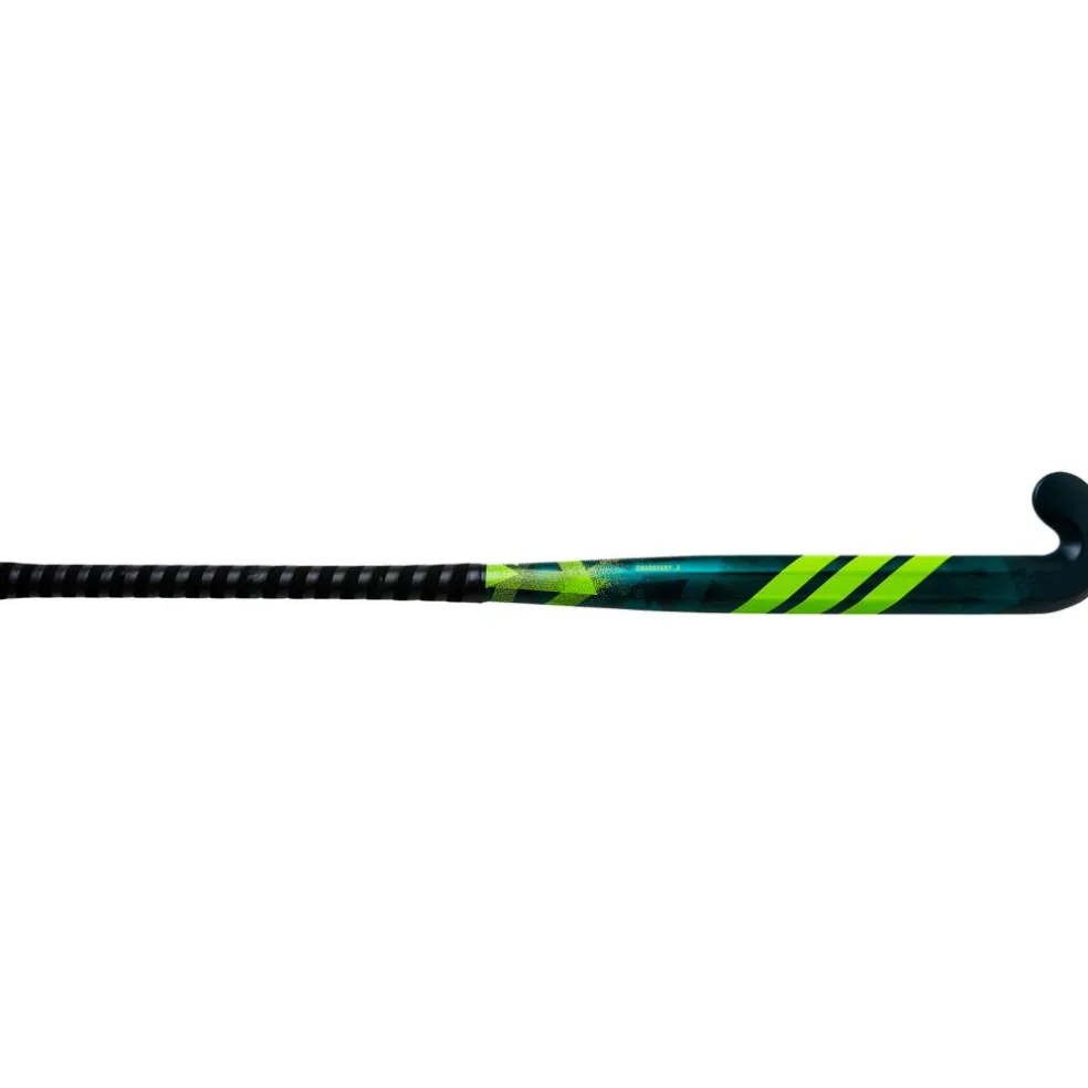Adidas Chaosfury .3 Ultra Low Bow hockeystick green yellow