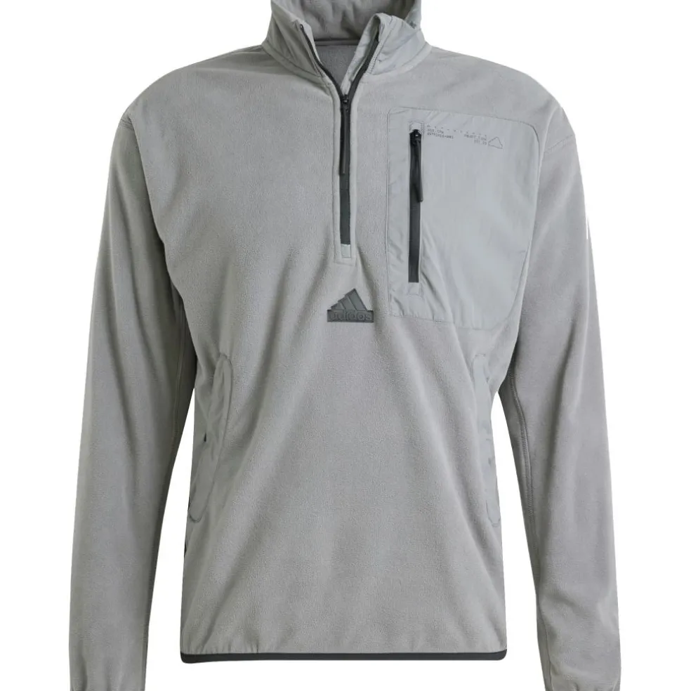 Adidas City Escape Polar fleece sweater heren grey four