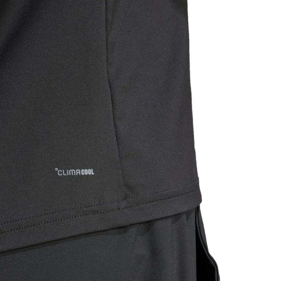 Adidas Club Climacool 3-Stripes tennispolo dames black