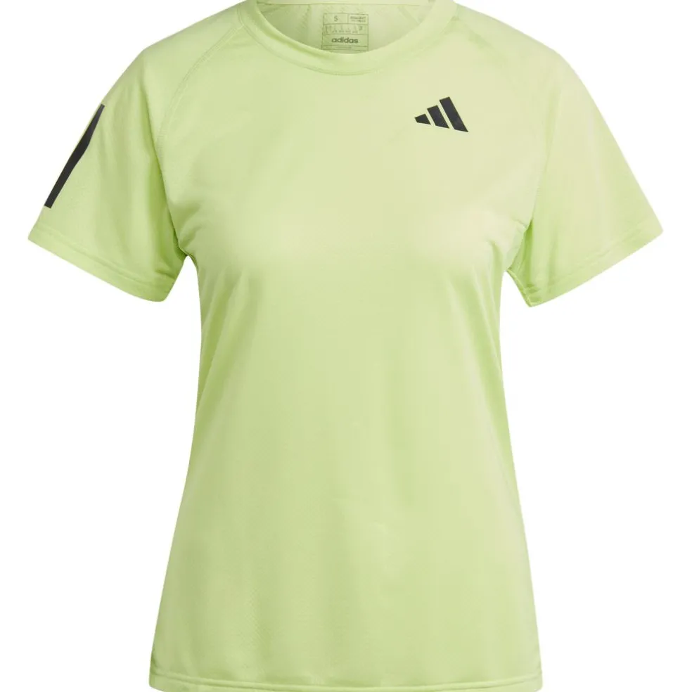 Adidas Club tennisshirt dames pulse lime