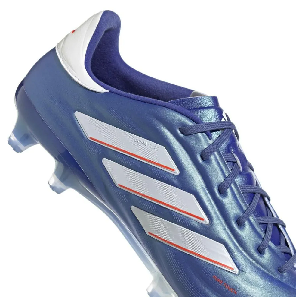 Adidas Copa Pure 2.1 FG voetbalschoenen lucid blue cloud white solar red