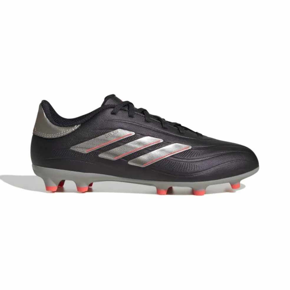 Adidas Copa Pure 2 League FG voetbalschoenen junior aurora black platinum metallic turbo