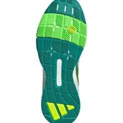 Adidas Crazyquick Boost padelschoenen heren cloud white core black lime burst