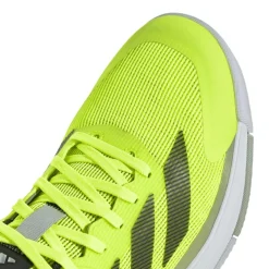 Adidas Crazyquick padelschoenen heren lucid lemon core black silver metallic