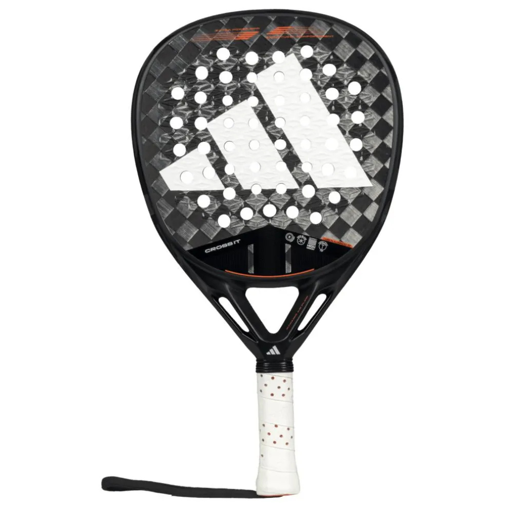 Adidas Cross IT 3.4 padel racket black solar orange white