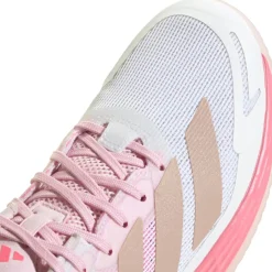 Adidas Defiant Speed 2 padelschoenen dames white pink