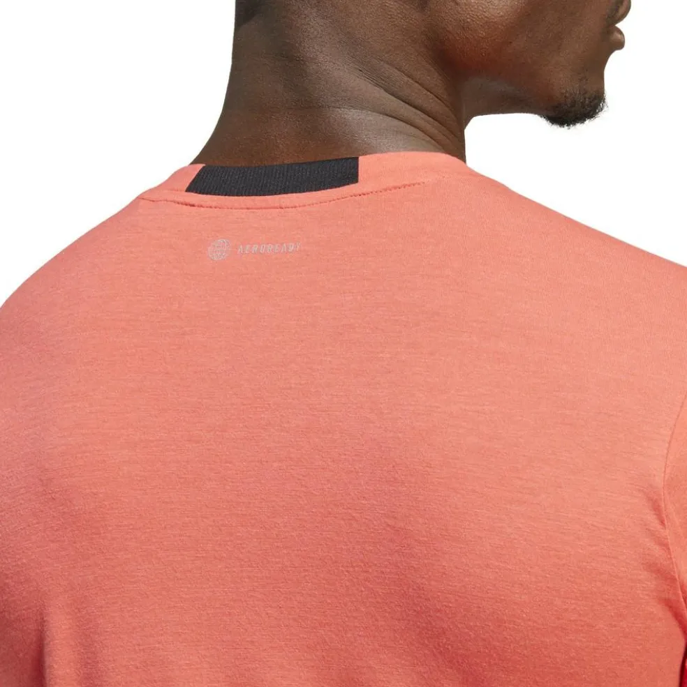 Adidas Designed For Training trainingsshirt heren bright red