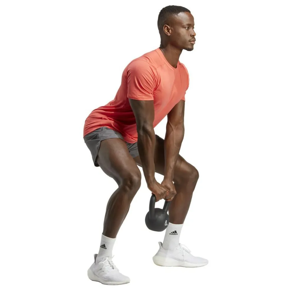 Adidas Designed For Training trainingsshirt heren bright red