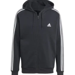 Adidas Essential Fleece 3-Stripes vest heren black