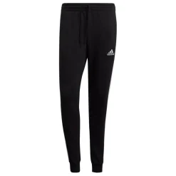 Adidas Essentials Fleece 3-Stripes joggingbroek heren black